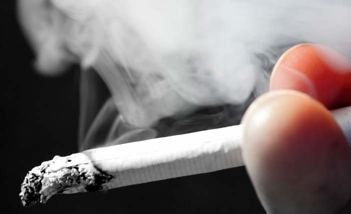 Cigarette smoking may lead to cancer