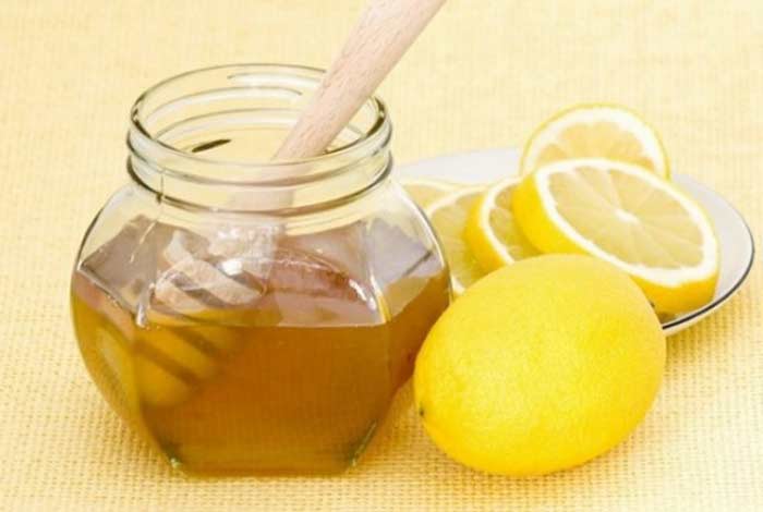 Lemon Honey and olive oil for skin acne