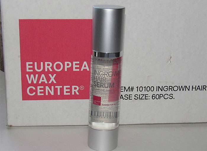 european wax center ingrown hair serum-review